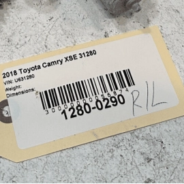 TOYOTA CAMRY 2018-2024 REAR LEFT DRIVER SIDE DOOR WINDOW REGULATOR & MOTOR OEM