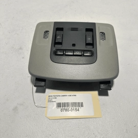 2018-21 TOYOTA CAMRY ROOF OVERHEAD CONSOLE DOME LIGHT LAMP SWITCH W/PAN ROOF OEM
