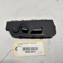 2014-2016 BMW 535i GT AWD Front Right Passenger Seat Adjustment Switch OEM Black