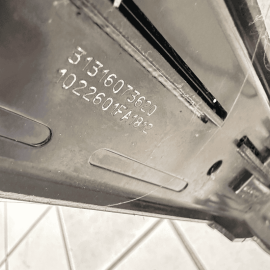 2016-2018 ACURA MDX TECH REAR 2ND ROW LEFT DRIVER SIDE SEAT GRAY LEATHER OEM