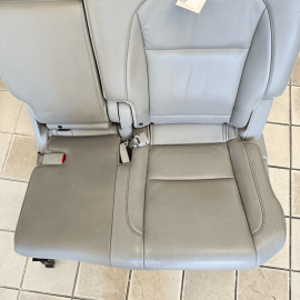 2016-2018 ACURA MDX TECH REAR 2ND ROW LEFT DRIVER SIDE SEAT GRAY LEATHER OEM