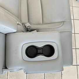 2016-2018 ACURA MDX TECH REAR 2ND ROW LEFT DRIVER SIDE SEAT GRAY LEATHER OEM