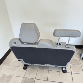 2016-2018 ACURA MDX TECH REAR 2ND ROW LEFT DRIVER SIDE SEAT GRAY LEATHER OEM