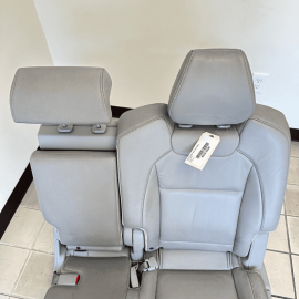 2016-2018 ACURA MDX TECH REAR 2ND ROW LEFT DRIVER SIDE SEAT GRAY LEATHER OEM