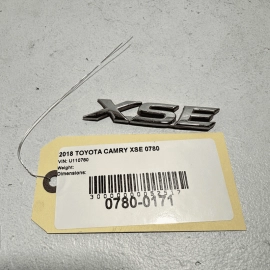 TOYOTA CAMRY XSE REAR TRUNK DECK LID EMBLEM BADGE LOGO 2018 - 2024 OEM
