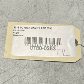 TOYOTA CAMRY 18-24 FRONT BUMPER REINFORCEMENT DRIVER SIDE SUPPORT BRACKET OEM