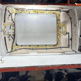 DEFECT! 2018-24 TOYOTA CAMRY ROOF HEADLINER CEILING PANEL TRIM COVER W/ WIRE OEM