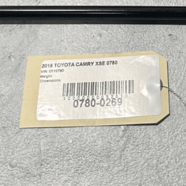 TOYOTA CAMRY 2018-2024 Avalon SPARE TIRE WHEEL EMERGENCY JACK & TOOL KIT OEM