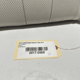 2014-2017 Mercedes W222 S550 Front Right Passenger Side Upper Seat Cushion OEM