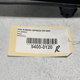 SUBARU IMPREZA RS 2024 REAR PASSENGER SIDE INNER TAILLIGHT TAIL LIGHT LAMP OEM
