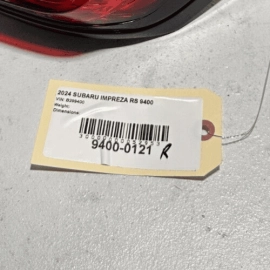 SUBARU IMPREZA RS 2024 REAR PASSENGER SIDE OUTER TAILLIGHT TAIL LIGHT LAMP OEM