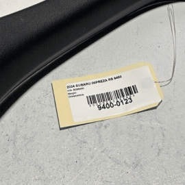 SUBARU IMPREZA 2024 TAILGATE LIFTGATE PASSENGER SIDE UPPER TRIM COVER PANEL OEM