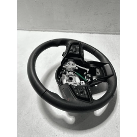 2024 SUBARU IMPREZA RS STEERING WHEEL BLACK LEATHER OEM