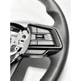 2024 SUBARU IMPREZA RS STEERING WHEEL BLACK LEATHER OEM
