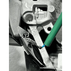 2024 SUBARU IMPREZA RS STEERING WHEEL BLACK LEATHER OEM