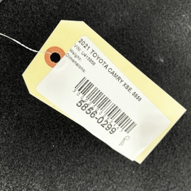 2021 TOYOTA CAMRY XSE REAR SEAT RIGHT PASSENGER SIDE UPPER CUSHION PAD RED OEM