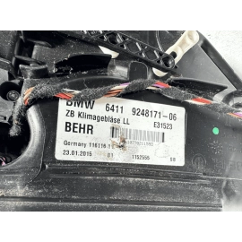 2011-12-13-14-15-2016 BMW 528XI REAR LEFT HVAC A/C HEATER BLOWER MOTOR FAN OEM