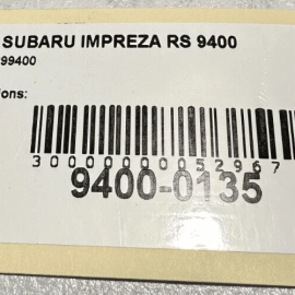 SUBARU IMPREZA RS 2024 TAILGATE LIFTGATE BACK DOOR EMBLEM LOGO OEM