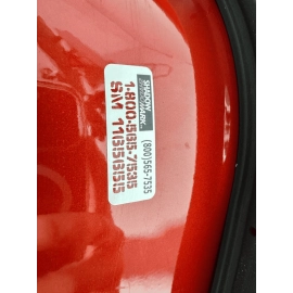 TOYOTA CAMRY REAR RIGHT PASSENGER SIDE DOOR SHELL PANEL RED 3U5 2018-2024 OEM