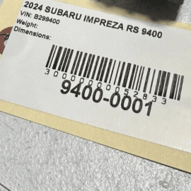 SUBARU IMPREZA 2024 BRZ FRONT CONSOLE LEFT & RIGHT SEAT HEAT HEATER SWITCH OEM