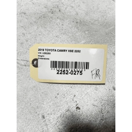 2007-2024 TOYOTA CAMRY FRONT LEFT OR RIGHT SIDE DOOR COURTESY LIGHT LAMP OEM