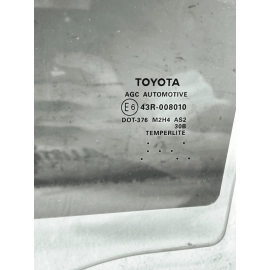 2018-2024 TOYOTA CAMRY REAR LEFT DRIVER SIDE DOOR WINDOW GLASS OEM