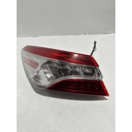 2018-2019 TOYOTA CAMRY REAR LEFT DRIVER SIDE OUTER TAILLIGHT LIGHT FULL LED OEM