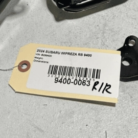 SUBARU IMPREZA 2024 REAR RIGHT PASSENGER SIDE SEAT BELT SEATBELT RETRACTOR OEM