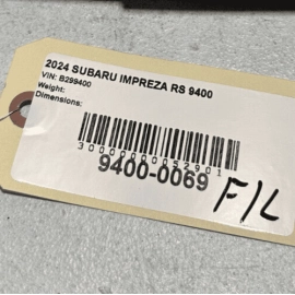 SUBARU IMPREZA 2024 FRONT LEFT OR RIGHT SIDE SEAT BELT HEIGHT ADJUSTER OEM 1PCS