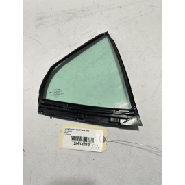 2018 - 2024 TOYOTA CAMRY REAR PASSENGER SIDE DOOR CORNER FIXED WINDOW GLASS OEM