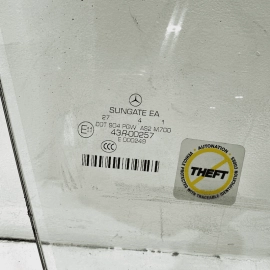 Mercedes W221 S550 2007-2013 Front Right Passenger Side Door Window Glass OEM