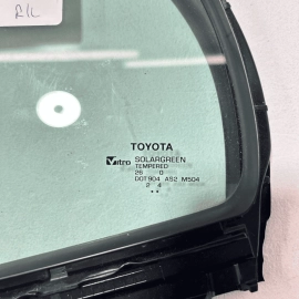 2018-2023 TOYOTA CAMRY REAR LEFT DRIVER SIDE DOOR CORNER FIXED WINDOW GLASS OEM