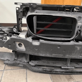 2014-2016 BMW 528I COMPLETE REINFORCEMENT BUMPER BAR RADIATOR FAN SHROUD OEM