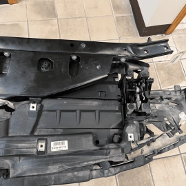 2014-2016 BMW 528I COMPLETE REINFORCEMENT BUMPER BAR RADIATOR FAN SHROUD OEM