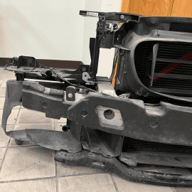 2014-2016 BMW 528I COMPLETE REINFORCEMENT BUMPER BAR RADIATOR FAN SHROUD OEM