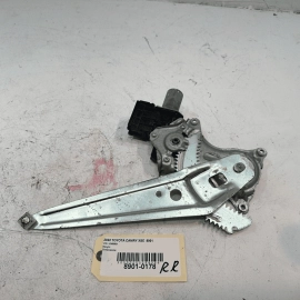 TOYOTA CAMRY REAR PASSENGER SIDE DOOR WINDOW REGULATOR W/ MOTOR 2018 - 2024 OEM