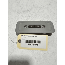 TOYOTA CAMRY 2018 - 2024 REAR ROOF OVERHEAD DOME LIGHT LAMP SWITCH OEM GRAY