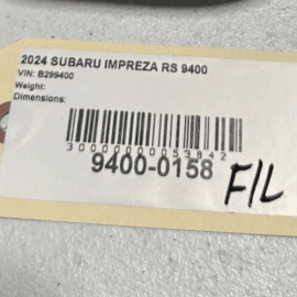 SUBARU IMPREZA 2024 FRONT OR REAR DRIVER SIDE INTERIOR DOOR HANDLE OEM =1PCS=