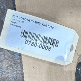 TOYOTA CAMRY 2018-2024 XSE 2.5L FWD EXHAUST REAR MUFFLER RESONATOR PIPE OEM