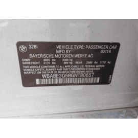 2012-2016 BMW 328i 328ix Power Brake Booster & Master Cylinder & Reservoir OEM