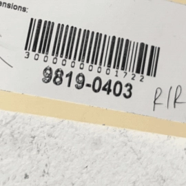 TOYOTA CAMRY 2018 - 2021 REAR PASSENGER SIDE WINDOW GLASS RUN CHANNEL SEAL 