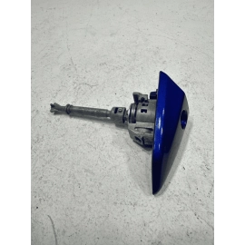 2015-2020 ACURA TLX FRONT DRIVER DOOR LOCK CYLINDER & COVER CAP APEX BLUE OEM