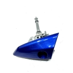 2015-2020 ACURA TLX FRONT DRIVER DOOR LOCK CYLINDER & COVER CAP APEX BLUE OEM