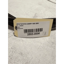 18-24 Toyota Camry Front Right Glass Window Run Channel Weatherstrip Seal OEM