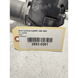 2018 - 2020 TOYOTA  CAMRY FRONT WINDSHIELD WIPER LINKAGE & MOTOR OEM