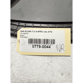 ACURA TLX 2015-2020 REAR PASSENGER SIDE QUARTER FIXED WINDOW GLASS & SEAL OEM