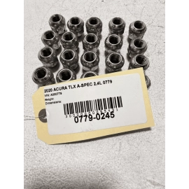 Wheel Lug Nut Chrome Plated Acura TLX 2015-2020 OEM Set Of 20