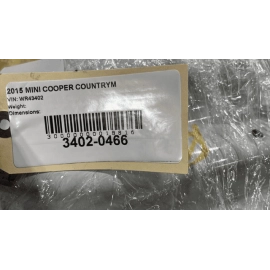 2011-2016 Mini Cooper Countryman Side Panel Fender Front Right Pasenger Side OEM