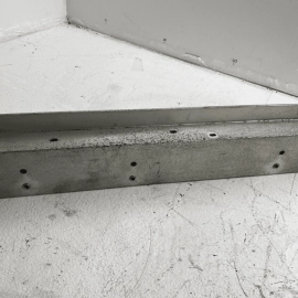 18-20 Infiniti Q50 Rear Bumper Impact Absorber Reinforcement Crossmember Ba