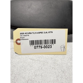 ACURA TLX 2018-2020 A-SPEC FRONT PASSENGER SIDE DOOR ARMREST TRIM COVER OEM